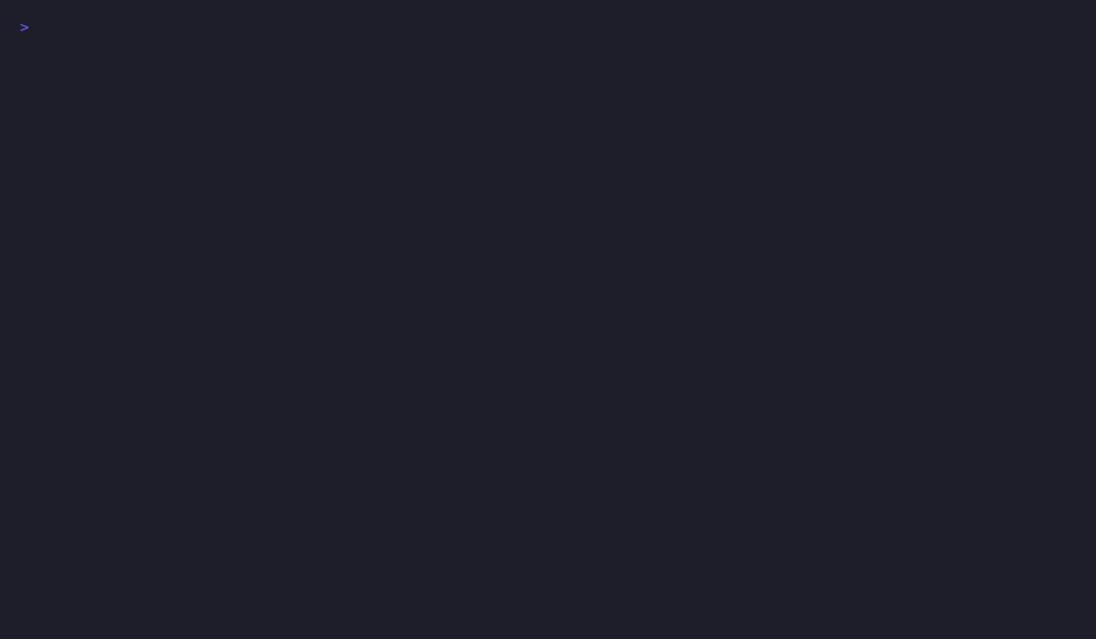 CLI Demo
